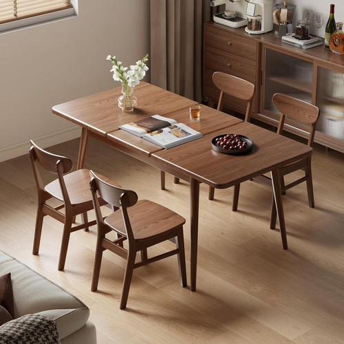 Solid wood extendable dining - wood,