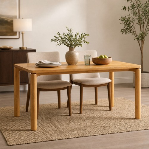 Solid wood dining - wood, table