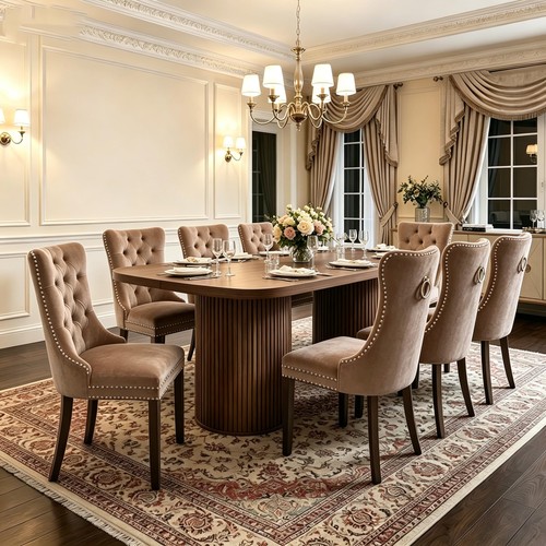 Dining table set - 79",