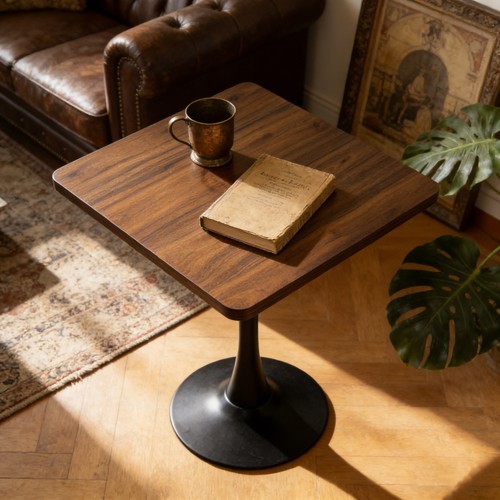 Square dining table 6 - dining, 27.6"